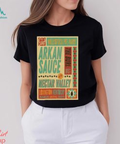 Official arkansauce March 20 2024 The Burl Lexington, KY Poster Shirt