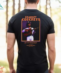 Official charley Crockett Los Angeles California 09 08 2024 Greek Theatre Show Poster Shirt