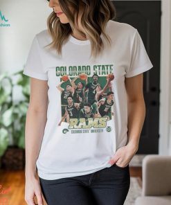 Official colorado State NCAA Men’s Basketball 2023 – 2024 Post Season T Shirt