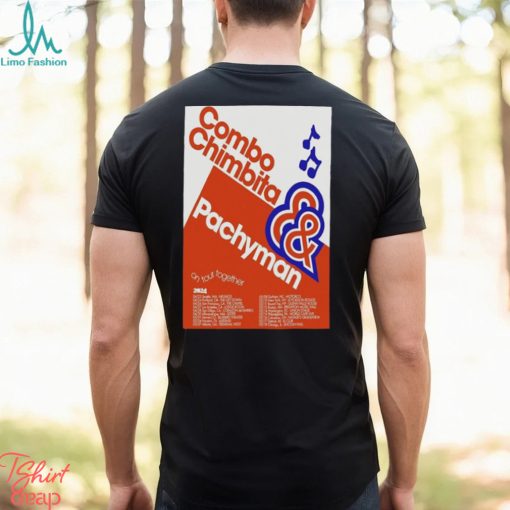 Official combo Chimbita April & May Tour 2024 Poster Shirt