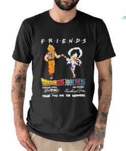 Official dragon Ball One Piece Toriyama Akira Oda Eichiro Friend Forever T Shirt