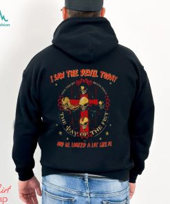 Official five Finger Death Punch I San Devil Today And He Looked A Lot Like Me Shirt