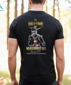 Official hall Of Fame 2024 Muhammad Ali Thank You For The Memories Shirt