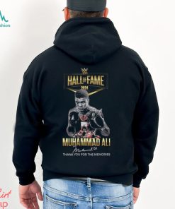 Official hall Of Fame 2024 Muhammad Ali Thank You For The Memories Shirt