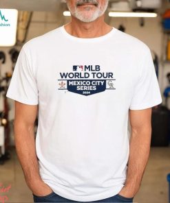 Official houston Astros vs Colorado Rockies 2024 MLB World Tour Mexico City Series Matchup T Shirt