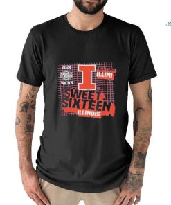 Official illinois Fighting Illini Men’s Basketball Sweet Sixteen T Shirt