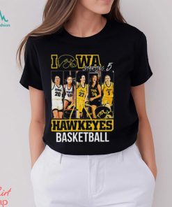 Official iowa Hawkeyes Starting 5 Women’s Basketball Shirt