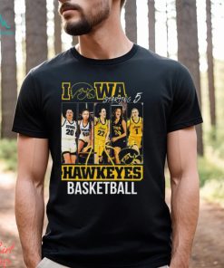 Official iowa Hawkeyes Starting 5 Women’s Basketball Shirt