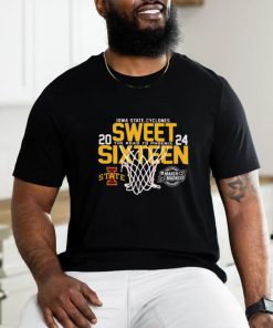 Official iowa State Cyclones Men’s Basketball 2024 Sweet 16 T Shirt