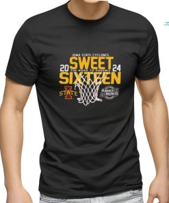 Official iowa State Cyclones Men’s Basketball 2024 Sweet 16 T Shirt
