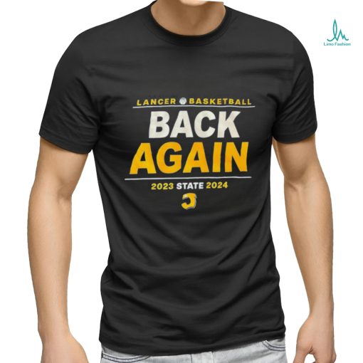 Official lancer Basketball Back Again 2023 State 2024 Shirt