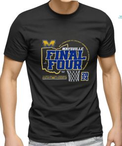 Official maysville Panther 2024 Final Four D II Ohio Boys Basketball State Tournament Champions Shirt