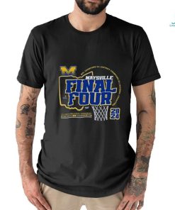 Official maysville Panther 2024 Final Four D II Ohio Boys Basketball State Tournament Champions Shirt