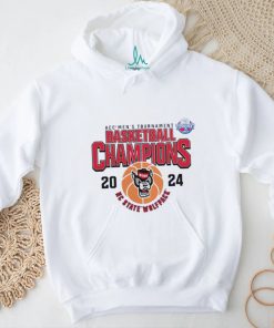 Official nc state wolfpack 2024 acc men’s basketball conference tournament champions shirt