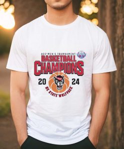 Official nc state wolfpack 2024 acc men’s basketball conference tournament champions shirt