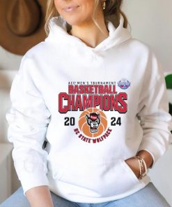 Official nc state wolfpack 2024 acc men’s basketball conference tournament champions shirt