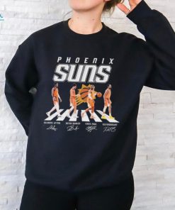 Official official The Phoenix Suns Abbey Road 2024 Signatures Shirt