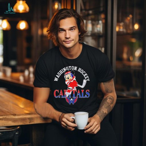 Official official Washington Hockey Capitals X Mickey Mouse Shirt