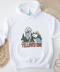 Official peanuts Snoopy x Yellowstone National Park shirt