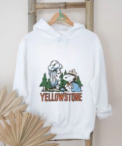 Official peanuts Snoopy x Yellowstone National Park shirt