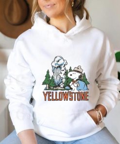 Official peanuts Snoopy x Yellowstone National Park shirt