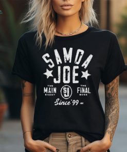Official samoa Joe The Final Boss t shirt