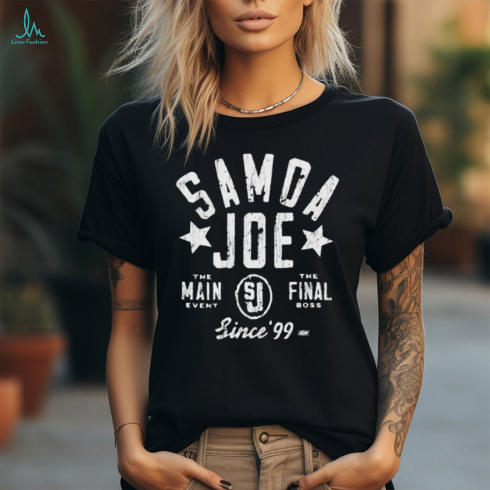 Official samoa Joe The Final Boss t shirt Official samoa Joe The Final Boss t shirt