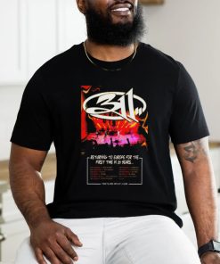 Official the 311 Returning To Europe For The First Time In 20 Years Poster Shirt