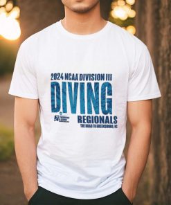 Official the Road to Greensboro 2024 NCAA Division III Swimming & Diving Regionals Shirt