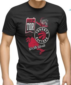 Official toronto Raptors Split Zone We The North Shirt