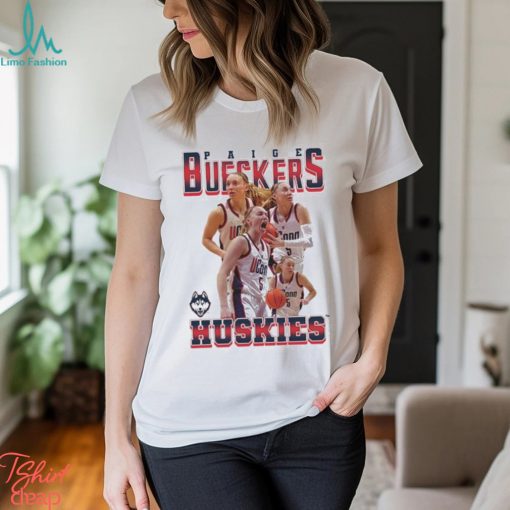 Official uConn NCAA Women’s Basketball Paige Bueckers 2023 – 2024 Post Season T Shirt