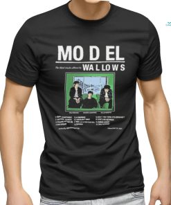 Official wallows Model Tracklist Shirt