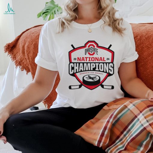 Ohio State Buckeyes 2024 national champions women’s ice hockey shirt