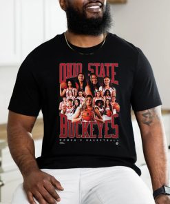 Ohio State Buckeyes Women's Basketball Team Signature T Shirt