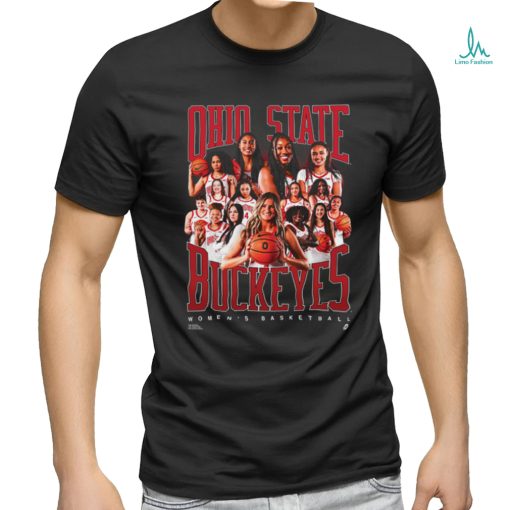 Ohio State Buckeyes Women’s Basketball Team Signature T Shirt