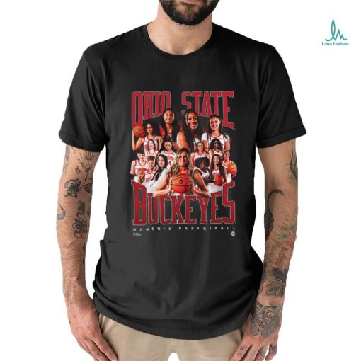 Ohio State Buckeyes Women’s Basketball Team Signature T Shirt