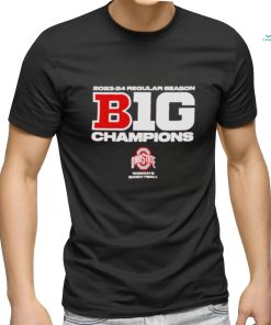 Ohio State Buckeyes women’s basketball 2024 Big Ten Regular Season champions shirt