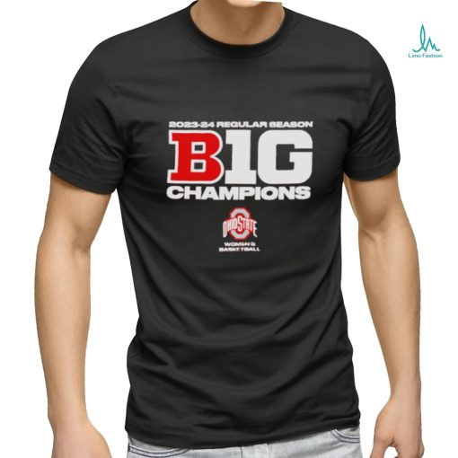 Ohio State Buckeyes women’s basketball 2024 Big Ten Regular Season champions shirt