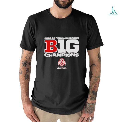 Ohio State Buckeyes women’s basketball 2024 Big Ten Regular Season champions shirt