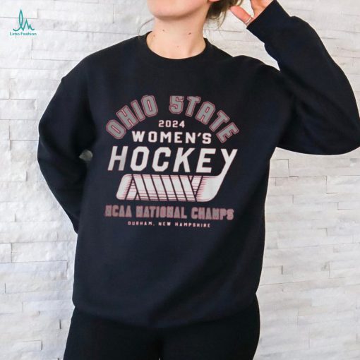 Ohio State Women’s Hockey 2024 National Champs Tee Shirt