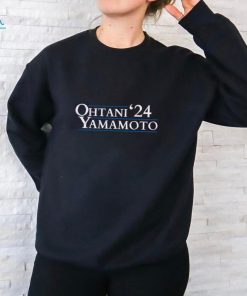 Ohtani Yamamoto 24 MLB Dodgers Player Shirt