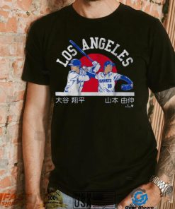 Ohtani & Yamamoto Kanji Flag Shirt