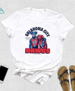 Oklahoma City Thunder Jalen Williams and Jaylin Williams dawgs the uncontested podcast shirt