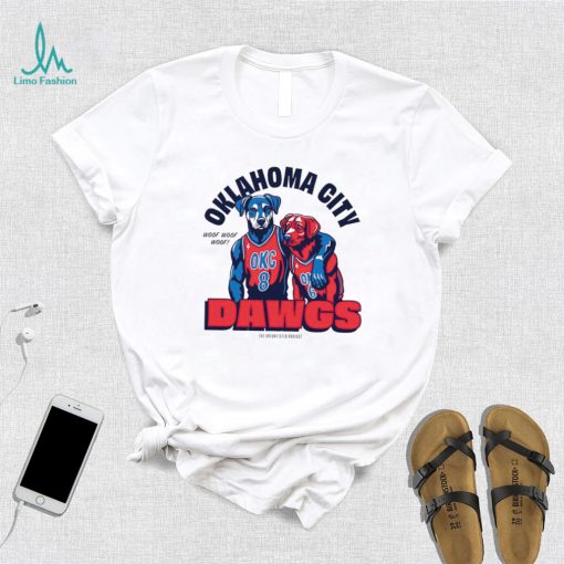 Oklahoma City Thunder Jalen Williams and Jaylin Williams dawgs the uncontested podcast shirt