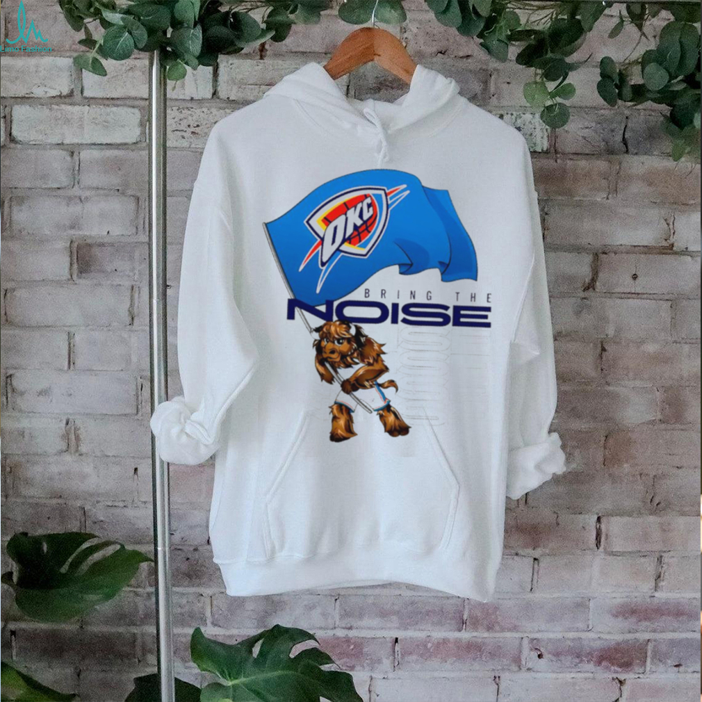 Oklahoma City Thunder Rumble flag bring the noise shirt Oklahoma City Thunder Rumble flag bring the noise shirt