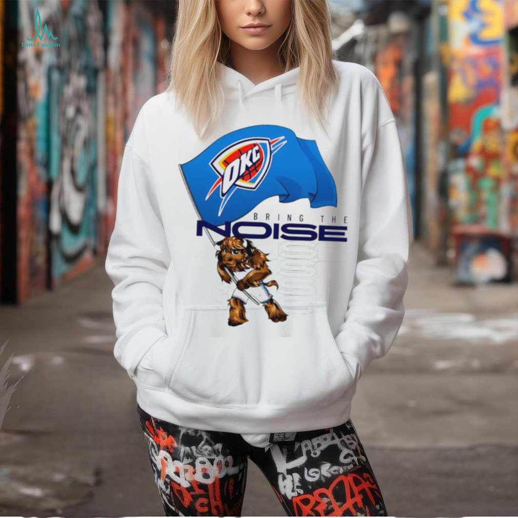 Oklahoma City Thunder Rumble flag bring the noise shirt Oklahoma City Thunder Rumble flag bring the noise shirt