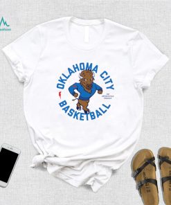 Oklahoma City Thunder basketball Bison mascot the uncontested podcast shirt
