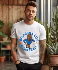 Oklahoma City Thunder basketball Bison mascot the uncontested podcast shirt