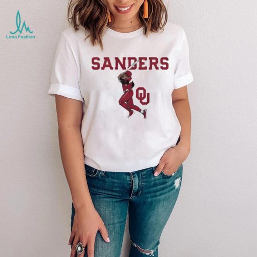 Oklahoma Softball Cydney Sanders Slugger Swing shirt