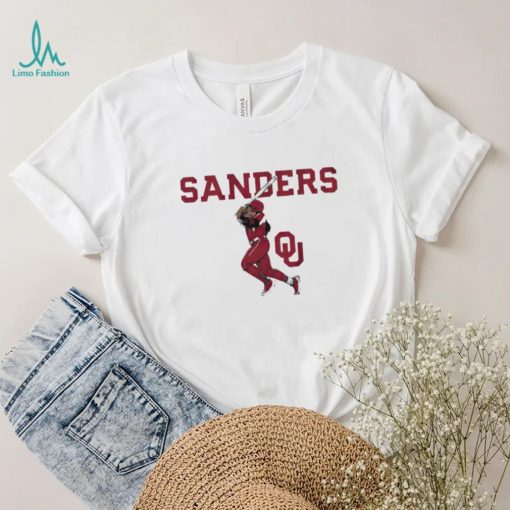 Oklahoma Softball Cydney Sanders Slugger Swing shirt